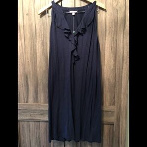 Navy Lilly Pulitzer XL ruffle dress